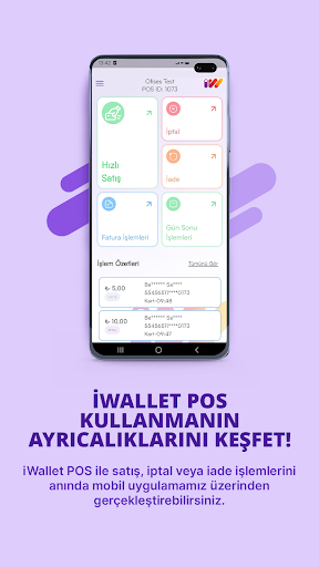 iWallet POS ekran görüntüsü