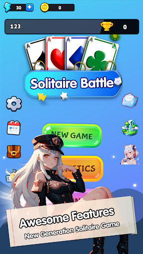 Solitaire: Hero Battle ekran görüntüsü