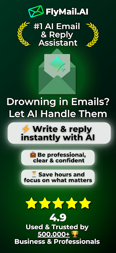 FlyMail: AI Email Generator ekran görüntüsü