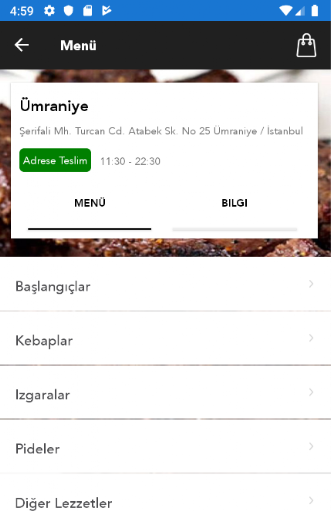 Kalbur Et & Kebap ekran görüntüsü