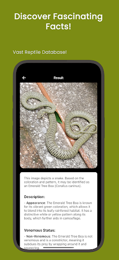 Snake ID - reptile identifier ekran görüntüsü