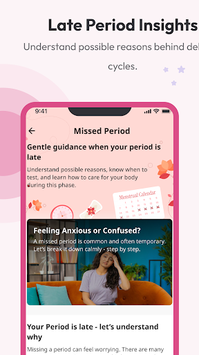PeriodSakhi - My Cycle Tracker ekran görüntüsü