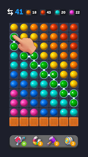 Bubble Link - Connect & Match ekran görüntüsü