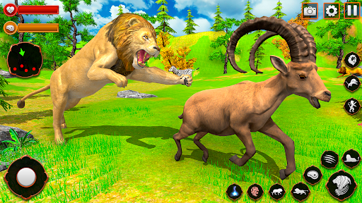 Animal Games Lion Simulator ekran görüntüsü