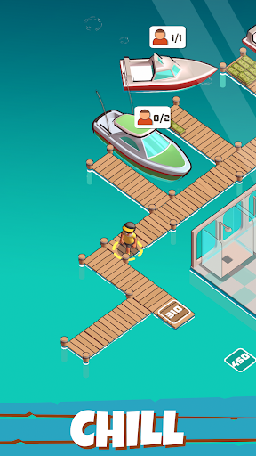 Marina Fever - Idle Tycoon RPG ekran görüntüsü