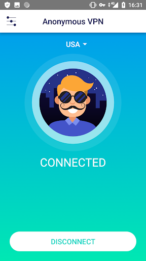 Anonymous VPN ekran görüntüsü
