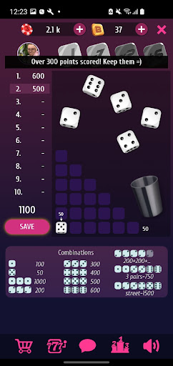Farkle Pro - 10000 dice game ekran görüntüsü