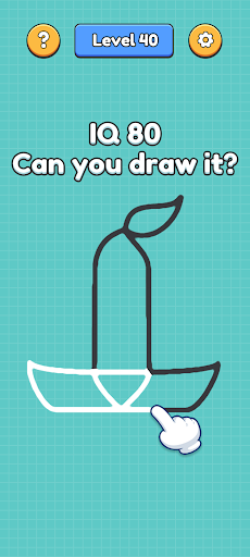 One Line Draw: Brain Journey ekran görüntüsü