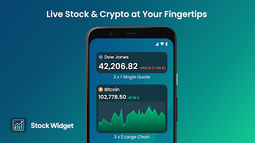 Stock Widget ekran görüntüsü