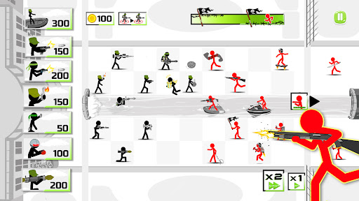 Stickman Army : The Defenders ekran görüntüsü