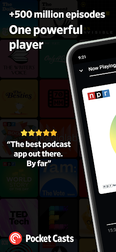 Pocket Casts - Podcast App ekran görüntüsü