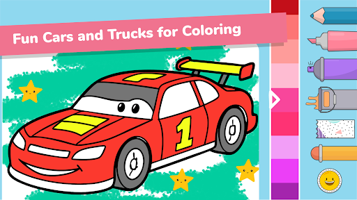 Lio: Coloring Cars & Trucks ekran görüntüsü
