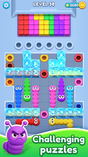 Worm Escape 3D ekran görüntüsü