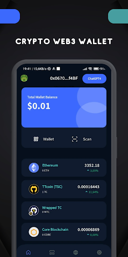 TC Wallet - Kripto Para Cüzdan ekran görüntüsü