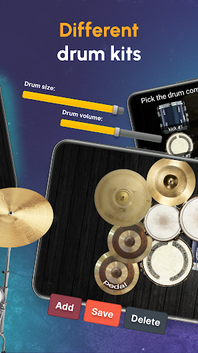 Drum Kit - Play Drums ekran görüntüsü