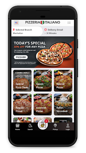 Pizzeria Italiano ekran görüntüsü