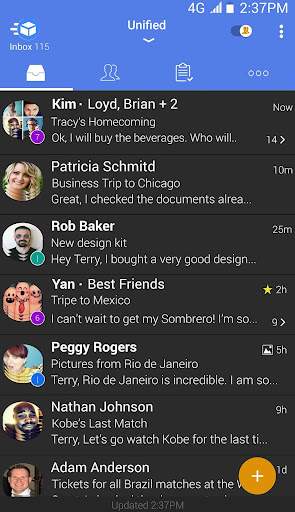 TypeApp mail - email app ekran görüntüsü
