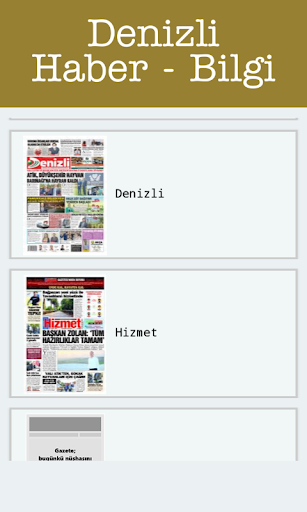 Denizli Haber Bilgi ekran görüntüsü