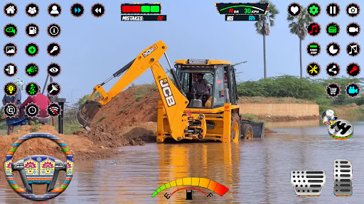 ABD inşaat 3d Jcb ekskavatör ekran görüntüsü