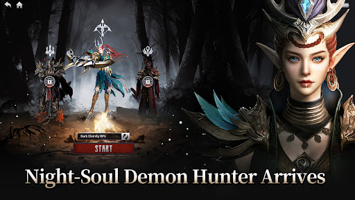 Dark Divinity RPG:Demon Hunter ekran görüntüsü