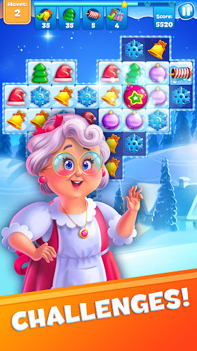 Christmas Sweeper 3 - Match 3 ekran görüntüsü