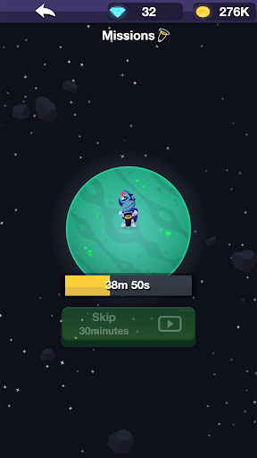Planet Miner FRVR ekran görüntüsü