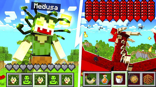 500 Mobs Mods Minecraft MCPE ekran görüntüsü