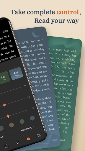 BooxReader: EPUB ebook Reader ekran görüntüsü