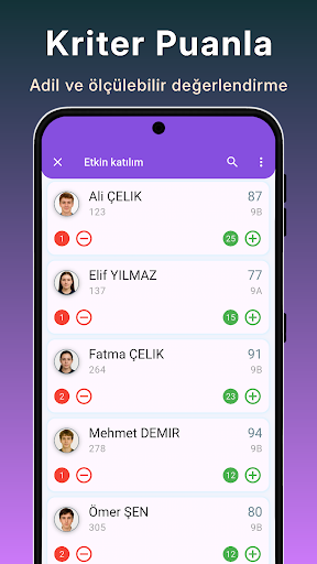 Class Rate: Öğretmen Asistanı ekran görüntüsü