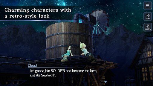 FINAL FANTASY VII EVER CRISIS ekran görüntüsü