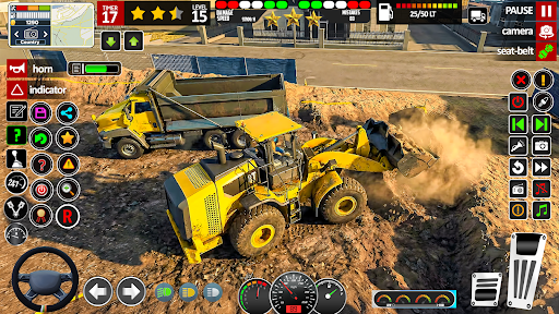 US Road Construction Game 3d ekran görüntüsü