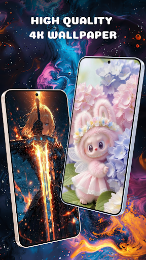 Fluid Magic: Live Wallpaper 4D ekran görüntüsü