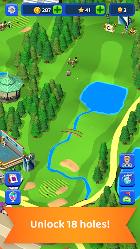 Idle Golf Club Manager Tycoon ekran görüntüsü