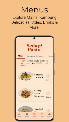 Sedap Pasta ekran görüntüsü