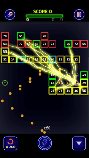 Brick Breaker Glow ekran görüntüsü