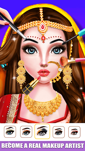 Wedding Dress up Bridal Makeup ekran görüntüsü