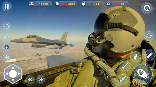 Warplanes Air Combat Simulator ekran görüntüsü