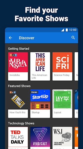 PodByte: Podcast Player Audio ekran görüntüsü