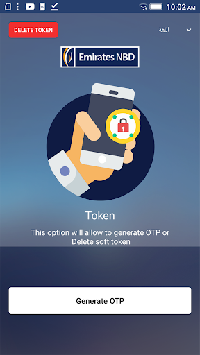 ENBD Egypt Tokens ekran görüntüsü