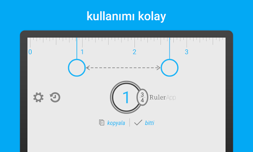 Cetvel (Ruler App) ekran görüntüsü