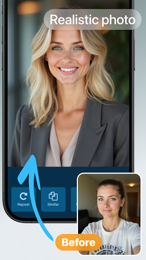 AI Professional Headshot ekran görüntüsü