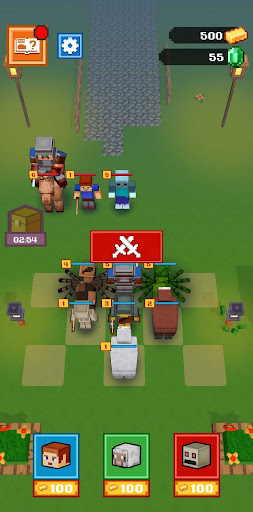 CubeCraft: Merge & Battle ekran görüntüsü