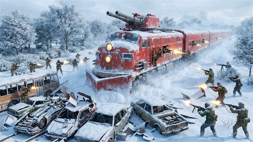 Train Assault: Idle defense ekran görüntüsü