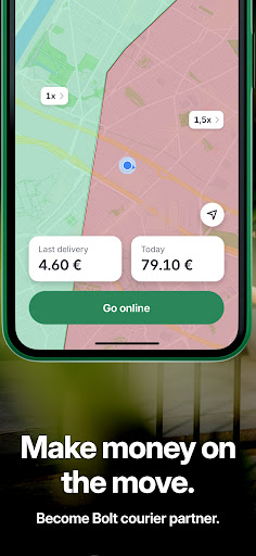 Bolt Food Courier ekran görüntüsü