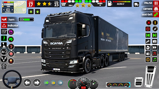 City Cargo Truck Transport Sim ekran görüntüsü