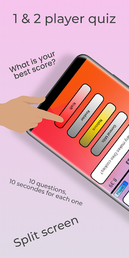 Multiplayer - 1&2 player quiz ekran görüntüsü