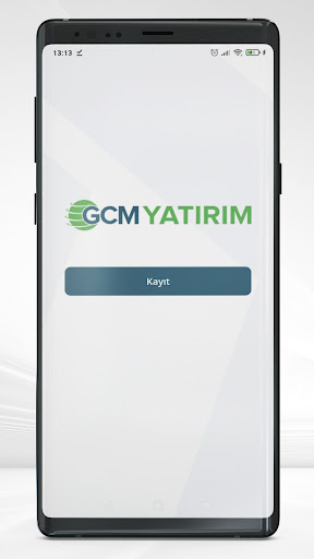 GCM Yatırım Kimlik Doğrulama ekran görüntüsü