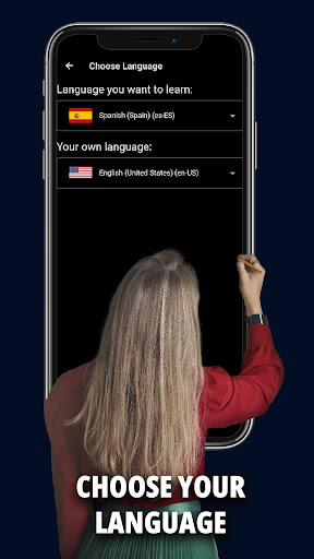 Practice languages learning AI ekran görüntüsü