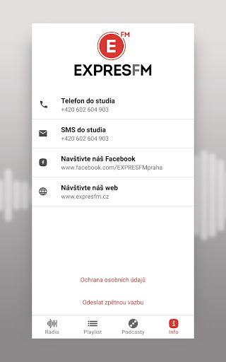 Expres FM ekran görüntüsü