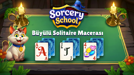 Sorcery School: Solitaire ekran görüntüsü